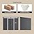 Gizoon 7.4'x5.3' Outdoor Storage Shed Metal Garden Shed with Sliding Lockable Doors, Versatile Tool Bike Shed with Transparent Panel Windows, Outdoor Storage Clearance for Backyard, Patio, Dark Gray