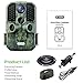 Dr.meter Wildlife Hunting Camera 24MP 1080P HD Trail Game Camera IP66 Waterproof...