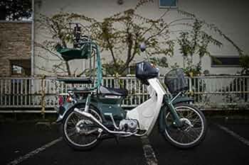 HOTLAP製　ドラックマフラー　スーパーカブ スーパーカブ50cc用 ドラッグマフラー HOTLAP