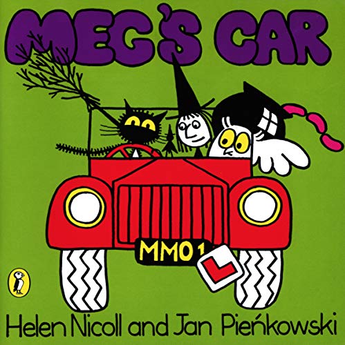 MEGS CAR PUFF-FICTION (Meg and Mog)