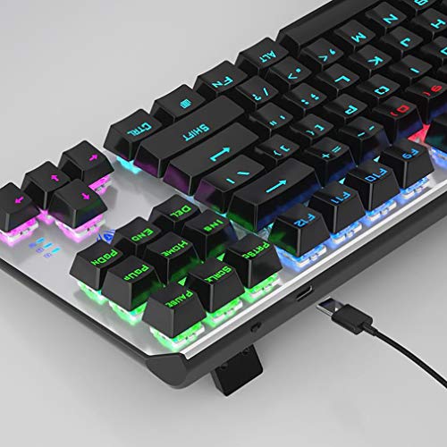 Teclado Mecánico Gaming 87 Teclas Retroiluminado RGB miniatura 3