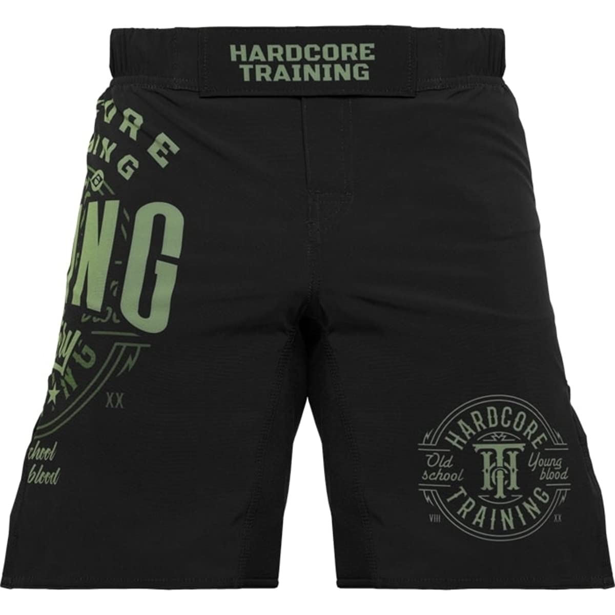 Hardcore Training Fight Shorts Boxing Factory Men's Hombre Pantalones Cortos MMA BJJ Boxeo Grappling Fitness No Gi