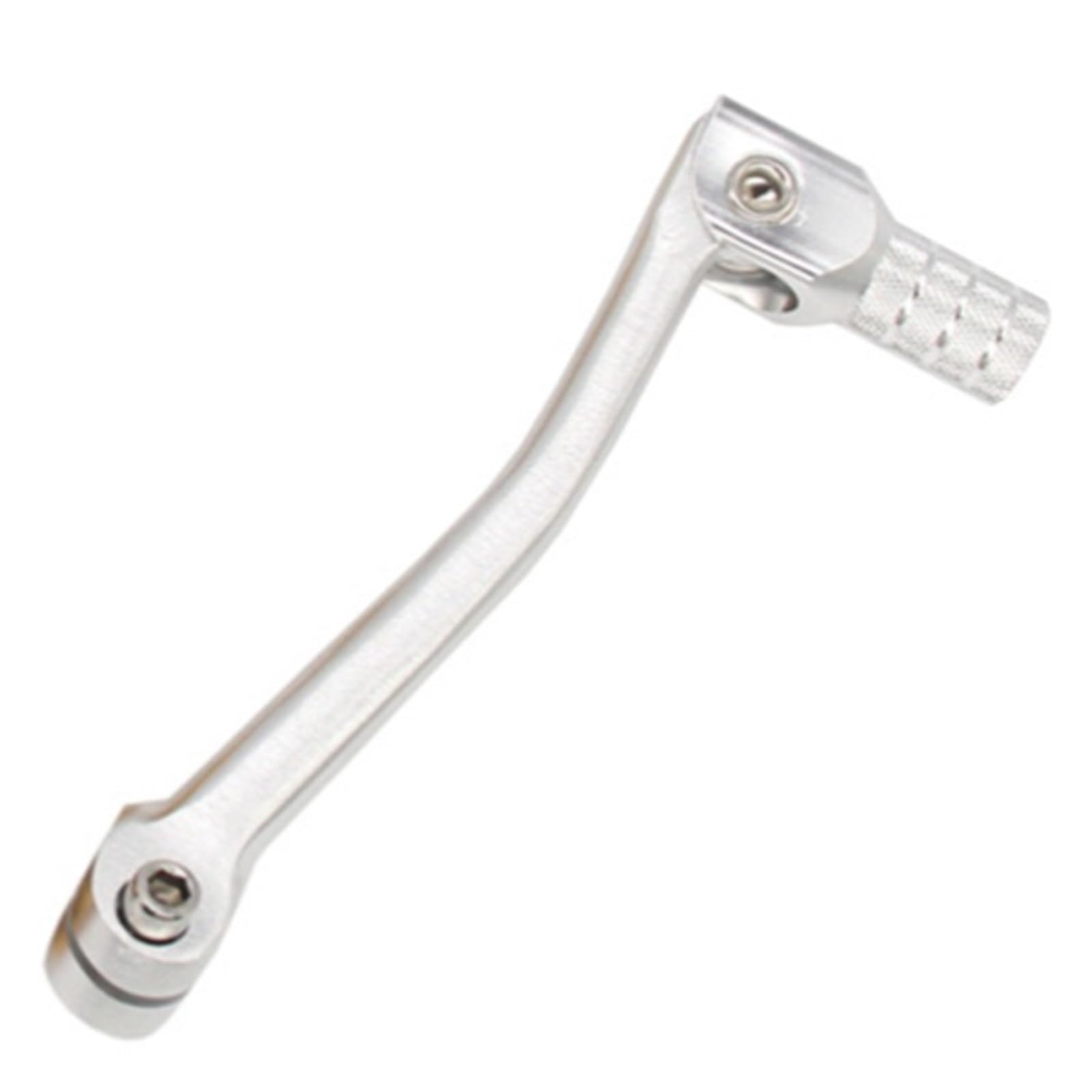 Qr0cjnpb Silver Motorcycle Gear Shifter Motorcycle Folding Gear Shift Lever Aluminum For Kayo Bo&Suer 110/125/140/150/160/250Cc Bike Pit Bikes Gear Lever