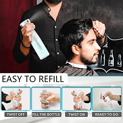 Botellas de Spray Continuo para Cabello 200ml 2un miniatura 4