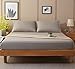 SONORO KATE 100% French Pure Linen Sheets, Breathable and Durable Line Queen Size Sheets, Anti-Tear Line Bed Sheets, Machine Washable, 16 Inch Deep Pocket - 4 Piece (Dark Grey, 77