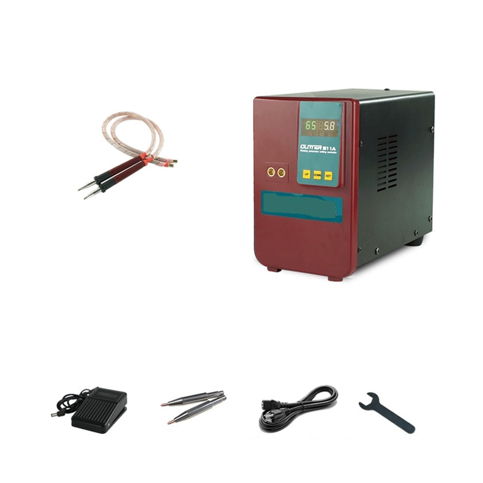 Zgrzewarka Punktowa Impulsowa Do Akumulatora Litowego Ze Zdalnym Lutowaniem 75A Pen Sprzęt Miedziany Wysoka Wydajność I OszczęDność Energii(811A 36kw Welder)