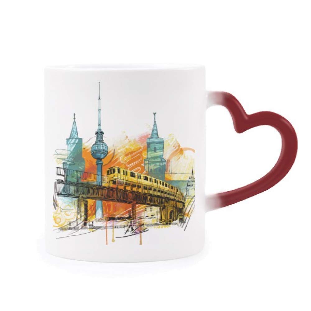 Mug Tokyo Japan Rail train sensible chaleur pour nostalgiques du Japon