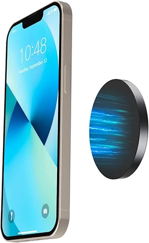 ARLIFE - Soporte magnético adhesivo de pared para teléfono compatible con Magsafe iPhone 14 13 12 Mini Pro Max, soporte para Samsumg y todos los