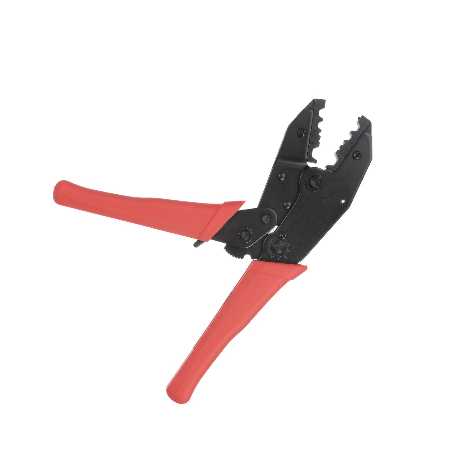 QUARKZMAN Cricchetto pinze pinze Utensile per Crimpatura RG58 RG59 RG62 RG6 .255" .213" .100" .068" .324" Cavo Coassiale connettore BNC, rosso
