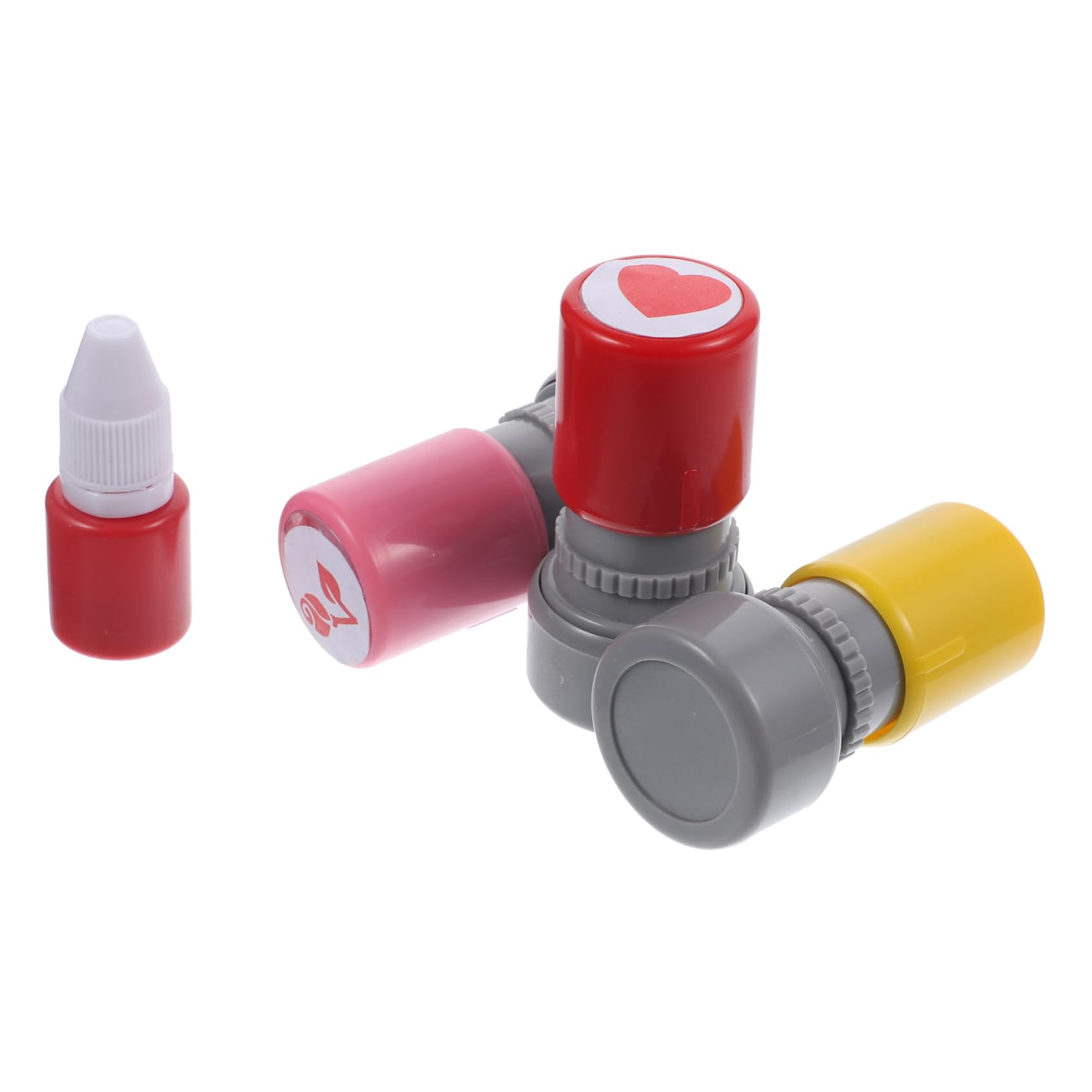 STOBOK 9pezzi Timbri Motivazionali Per Insegnanti Con Design Stamper Plastici Per Riconoscimenti Scolastici Per Decorare Biglietti e Materiale Didattico