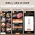 Real-Time Alerts Wireless Meat Thermometer - Smart Bluetooth Probe for BBQ, Grill, Oven, Smoker - Long Range Bluetooth, Accuracy Temp, Dishwasher Clean, Waterproof - Perfect for BBQ Lovers & Chefs