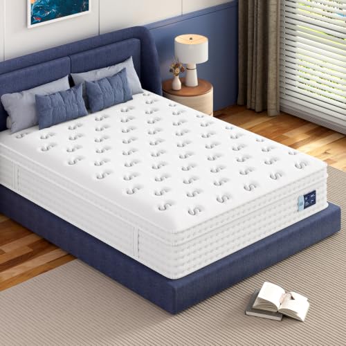 Image of BedStory 12 Inch Firm King Hybrid Mattress in a Box, 365-Night Trial
