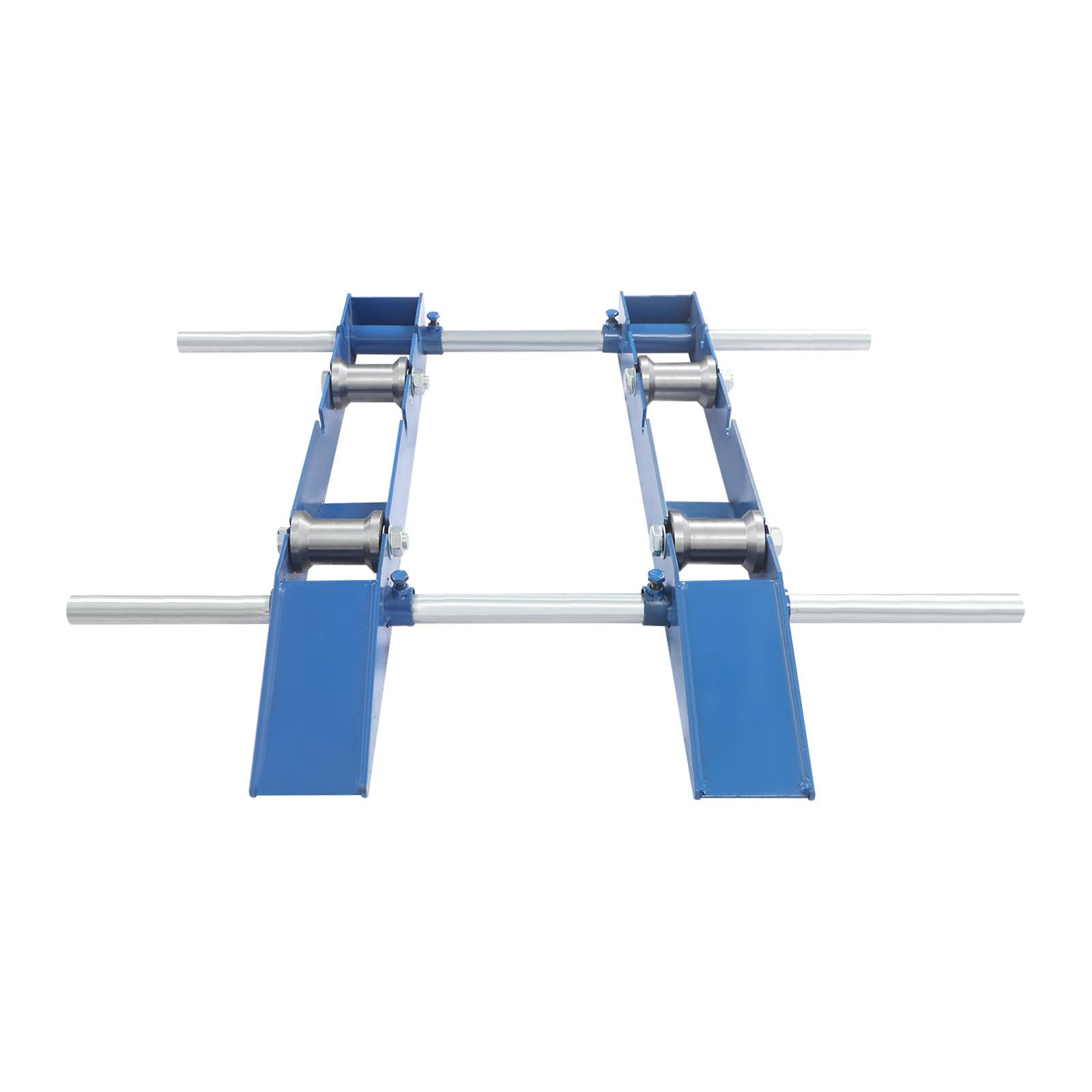 Dozownik kabli Cable Caddy z 3-stopniową regulacją tylną rolką do cewek okrągłych Ø 30-120 cm i szerokości do 170 cm, pomoc w rozwijaniu bębna kablowego z hartowanej stali