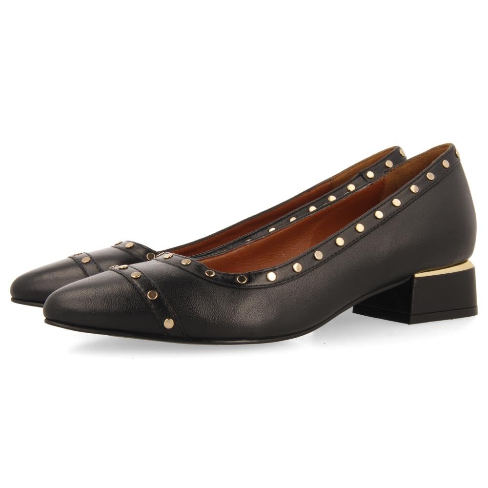 GIOSEPPO Women's mosede Platform, Black/White, 7.5 UK