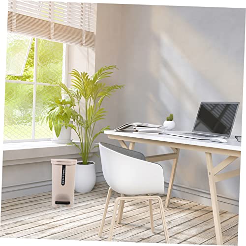 Caneca de basura rectangular con pedal de 10 l miniatura 7