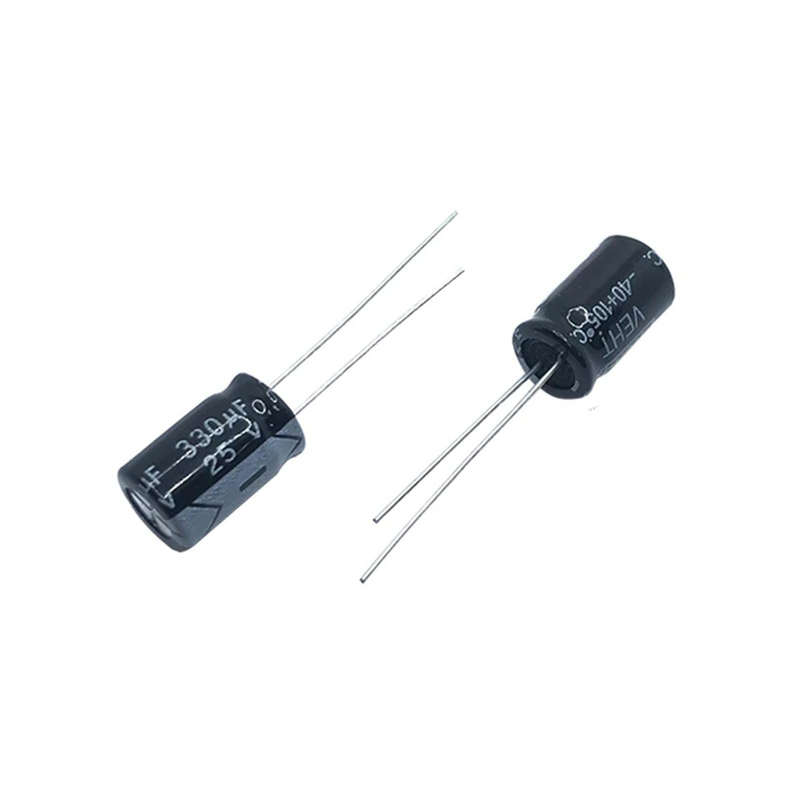 Condensateurs 25V 330uf électrolytiques aluminium 8x12mm pour réparation électronique