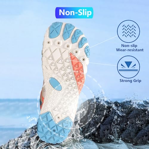 Image of Hike Barefoot Shoes Women Men Pro Water Footwear Wide Toe Box Non-Slip Unisex Athletic Outdoor Running Shoes