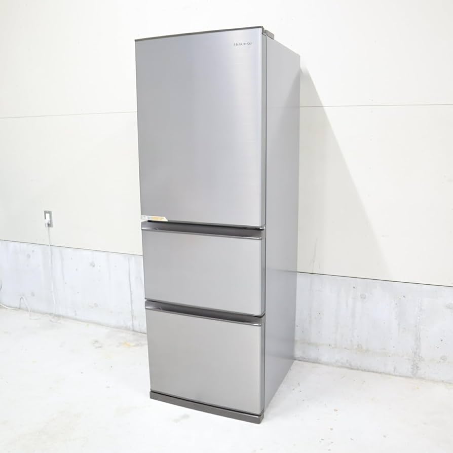 Amazon.co.jp: ハイセンス 冷蔵庫 幅59.9cm 360L シルバー HR-D3601S 3