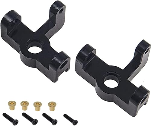 Miniatura 3 de Base de cubo de dirección delanteratrasera de aluminio, base de nudillos de portador C, piezas de actualización de asiento C para WLtoys 144001 114