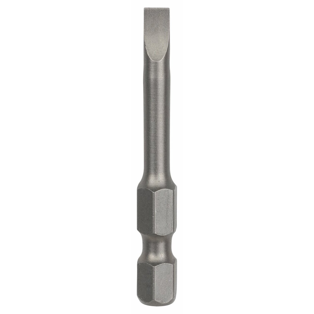 Bosch Professional 2607001477 uzunlamasına vidalar için ekstra sert uç (S0,6 x 4,5; uzunluk: 49 mm, 3 adet), 2607001477