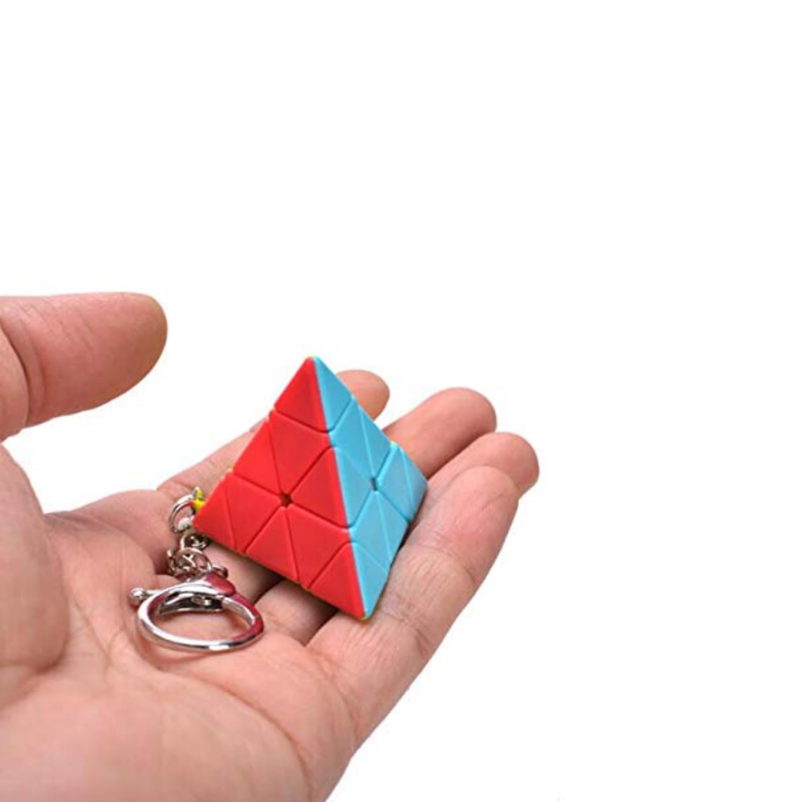 Amazon.com: CuberSpeed Mini Pyramid Magic Cube Keychain Triangle
