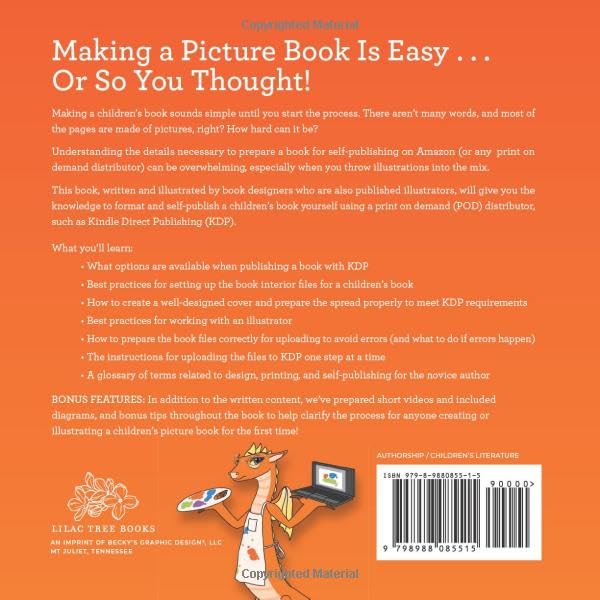 How to Format a Children's Book for Self-Publishing: A Step-by-Step Guide for First-Time Authors and Illustrators (The Less Stress Book Design Series) - Image 2