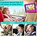 Arozxin Car Tablet Holder,Car Headrest Mount Holder for Car Back Seat with Silicone Holding Net and Anti-Slip Strap,Angle-Adjustable Fits All 7-12.9