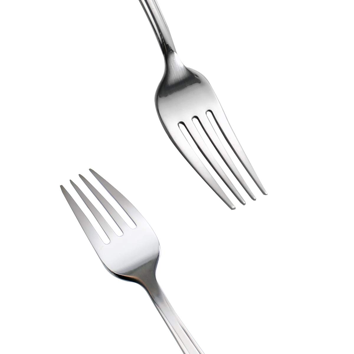 Stainless Steel Salad Forks - Set of 8 -3 Stainless Steel Salad Forks - Set of 8 -3