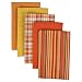 DII Kitchen Towels (Spice, 16x26"), Ultra Absorbent & Fast Drying, Professional Grade Cotton Tea Towels for Everyday Cooking and Baking - Assorted Patterns, Set of 5