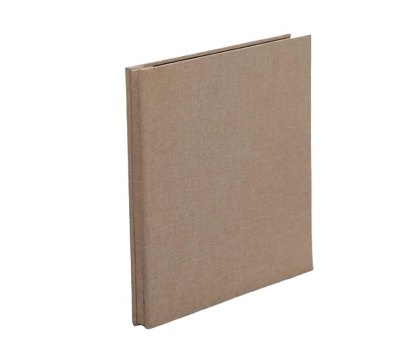 Álbum de fotos autoadhesivo, álbum recortes artesanal, arte lino, cubierta 40 páginas, regalo viaje familiar for boda, 2 uds Para Aniversarios(Brown)