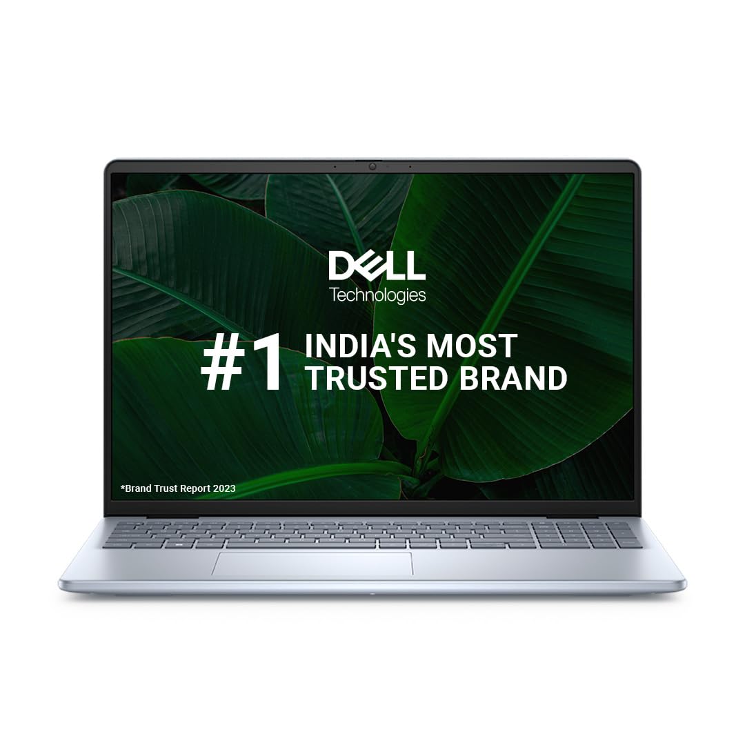 Dell Inspiron 5640 Laptop, Intel Core 5 120U Processor, 16GB DDR5 + 1TB SSD, 16" (40.64cm) FHD+AG 250nits Display, Backlit KB + FPR, Win 11 + MSO'21 + 15 Months McAfee, Ice Blue Color, 1.87kg