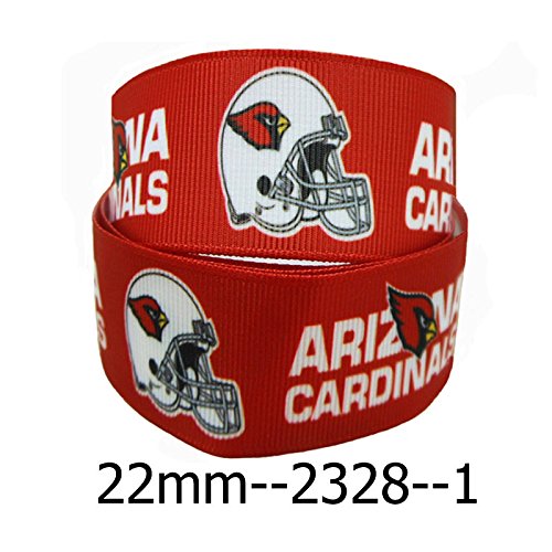 Generic 1 IuBuFiGo 50Y 7/8" Characters Printed Grosgrain Ribbon 22MM Sport ribbons NFL Sign