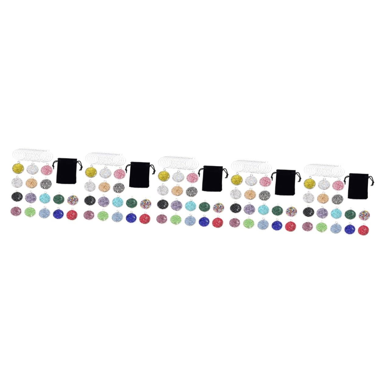 Cabilock 5 Sets Wine Glass Markers Decorative Cup Tags for Parties Easy Identification for Cocktails Party Accessories for Weddings and Gatherings