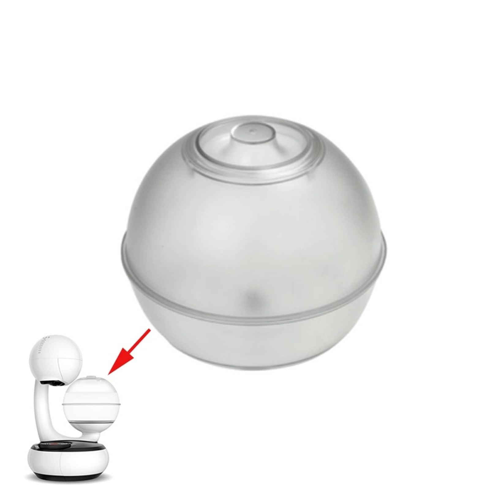 Tanque De Agua for Máquina De Café,Compatible for Nestlé,Compatible for Dolce Gusto,Enjuague De Manos for Máquina De Café En Cápsulas Master Esperta505 Accesorios for Tanque De Agua