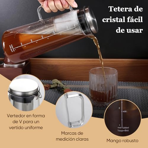 La mejor comparación de Teteras de té helado más recomendados. 21 Imagen adicional