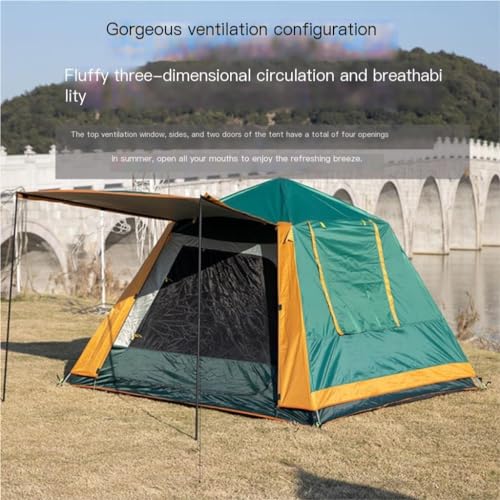 Carpa ligera y espaciosa para camping con doble capa miniatura 3