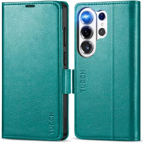 TUCCH Funda para Galaxy S26 Ultra, Funda Piel Sintético con Bloqueo RFID, Ranura para Tarjeta, Cover Magnético Carcasa TPU Antigolpes Compatible con Galaxy S26 Ultra 5G (6,9