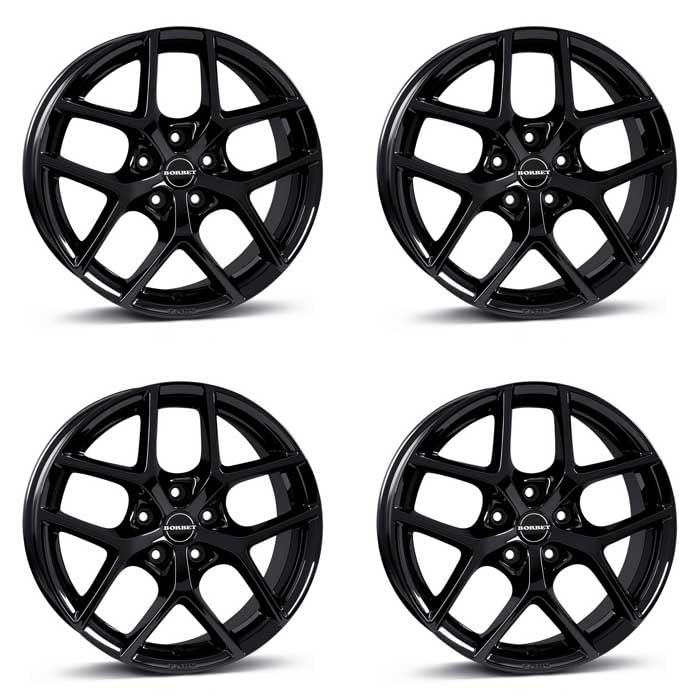 Borbet Jante Y 85948112566,5BG 8,5 x 19 ET48 5 x 112 Noir brillant Y