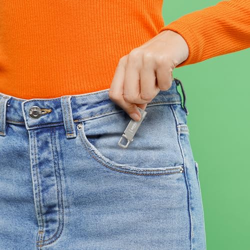 Image of Amazon Basics 128 GB USB 2.0 Pen Drive |Flash Drive | with Key Ring (Metal)