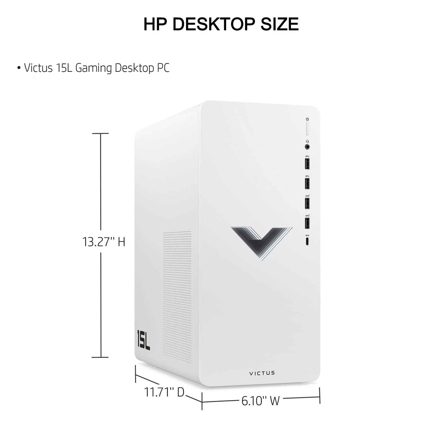 Amazon.com: HP Victus 15L Ryzen 7 RTX 4060 Premium Gaming Desktop