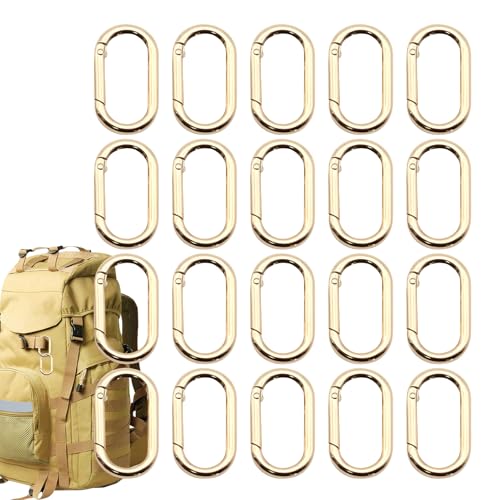 Generisch Zinklegierung Karabinerclip mit Federhaken