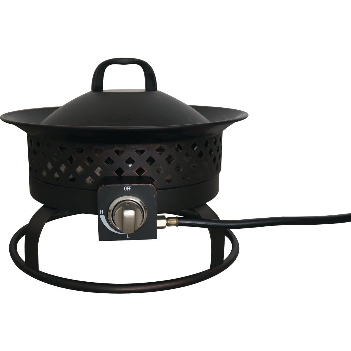 Amazon.com: Bond 68183 Solara Steel Gas Firebowl : Patio, Lawn
