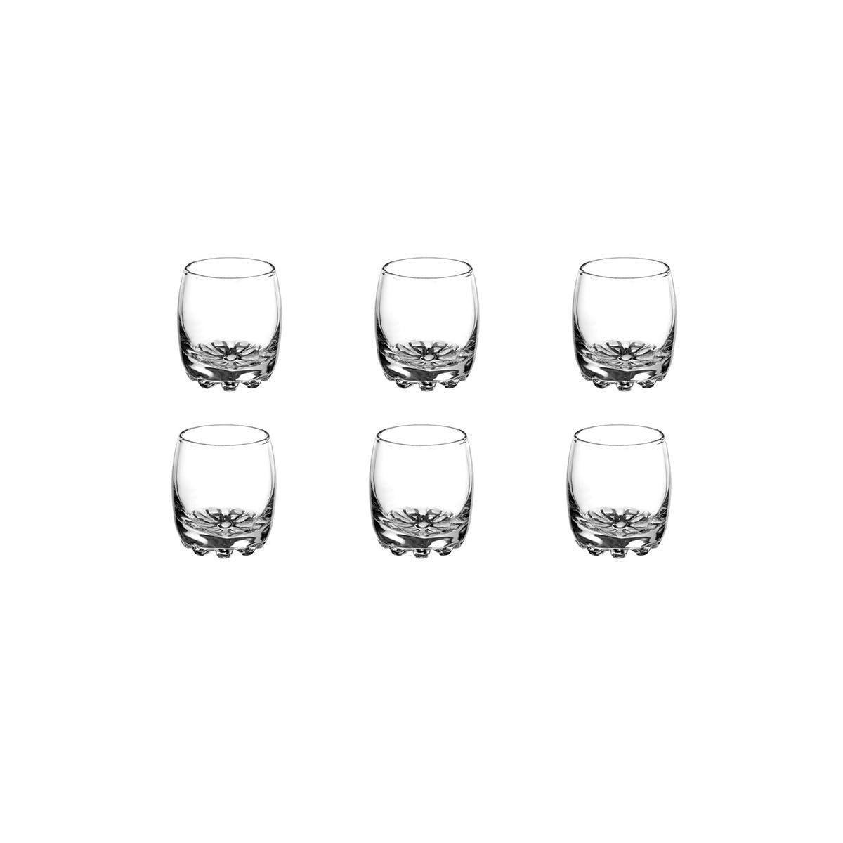 Secret De Gourmet Set 20 Verrine Sfaccettate – 6 Cl – Trasparenti – In Polistirene