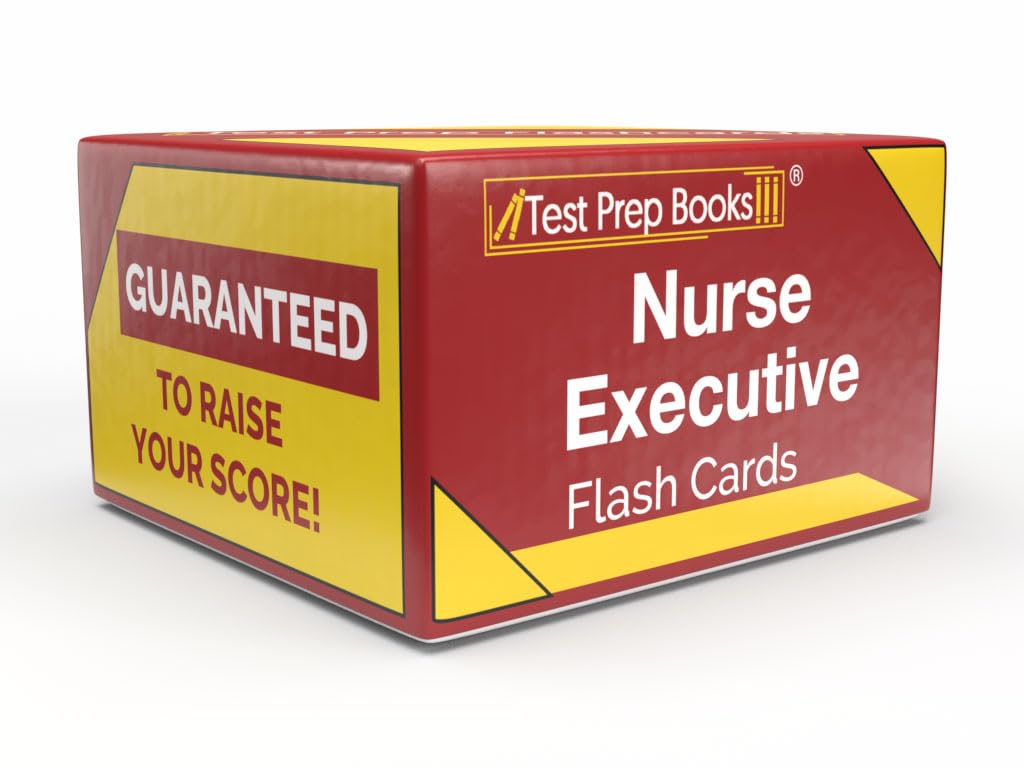 Nurse Executive Certification Study Cards 2026-2027: Nurse Executive Review and Practice Test Questions for the ANCC NE-BC [Full Color Cards]