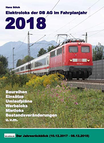 Elektroloks DB AG 2018 document d'archive Premium pour collectionneur de trains