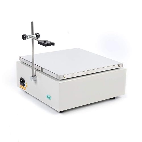 Miniatura 4 de LABIXIAOXIN CJ-882A Pantalla Digital Temperatura constante Mezclador agitador magnético con placa calefactora Control de temperatura Función de