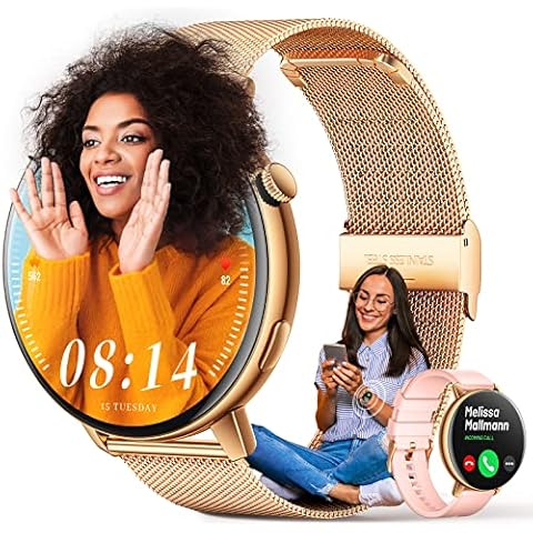Reloj Inteligente Mujer con Llamadas y Fitness Tracker Cover