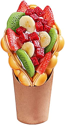 ALDKitchen Expositor de gofres de burbujas Waffle de burbujas artificiales para restaurantes Cantidad por paquete 1 Decoración de alimentos (23)