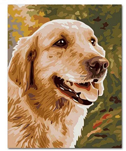 キャンバス油絵 1393様専用確認ドライブする犬たち