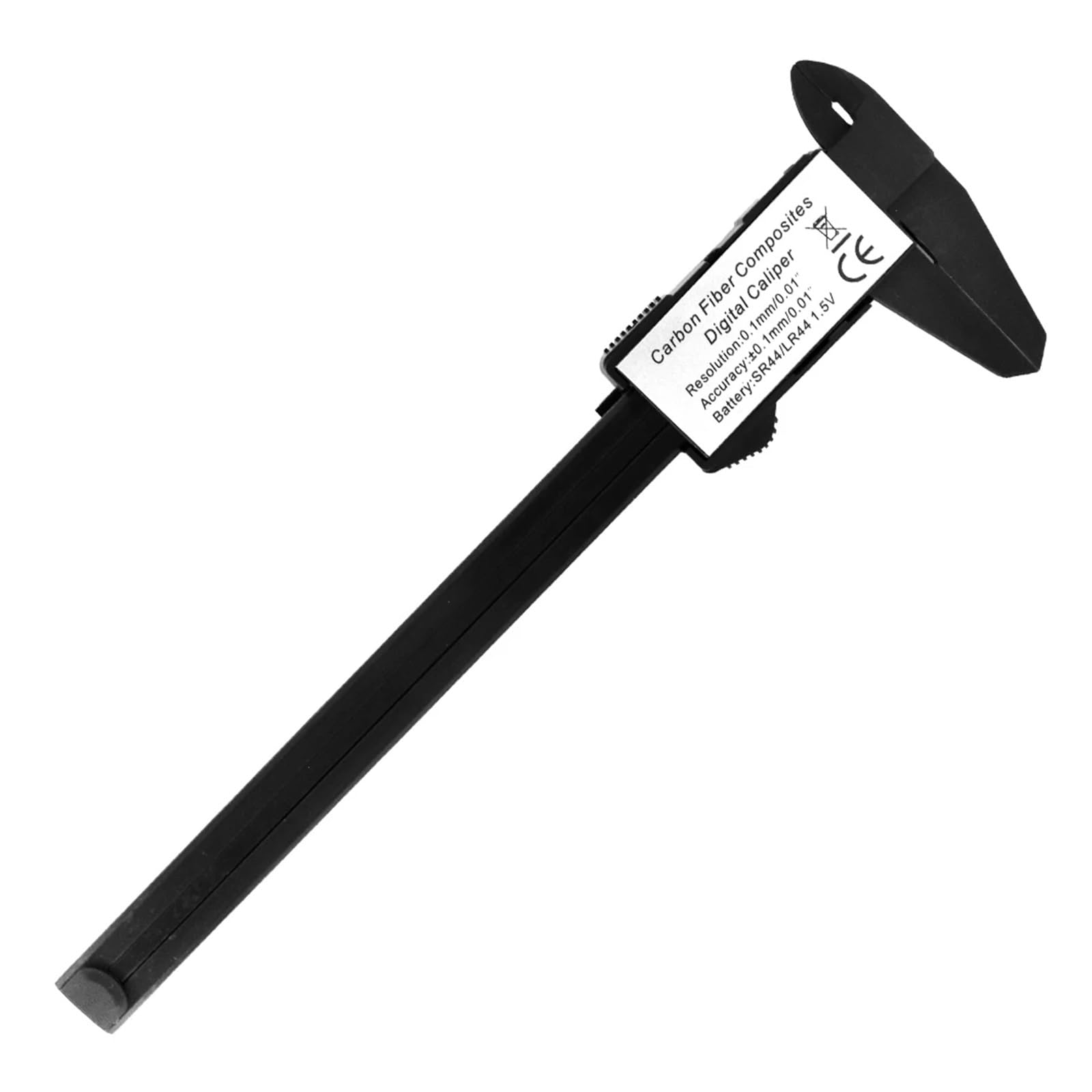 Suwmiarki z noniuszem 100mm 150mm 6 cali LCD Cyfrowa elektroniczna suwmiarka z noniuszem Mikrometr Narzędzie pomiarowe(0-150mm Silver)